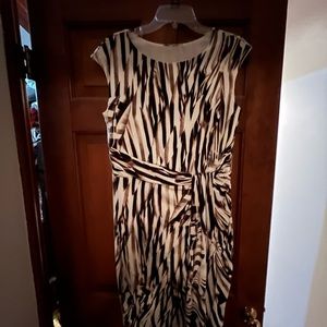 Woman’s flattering dress